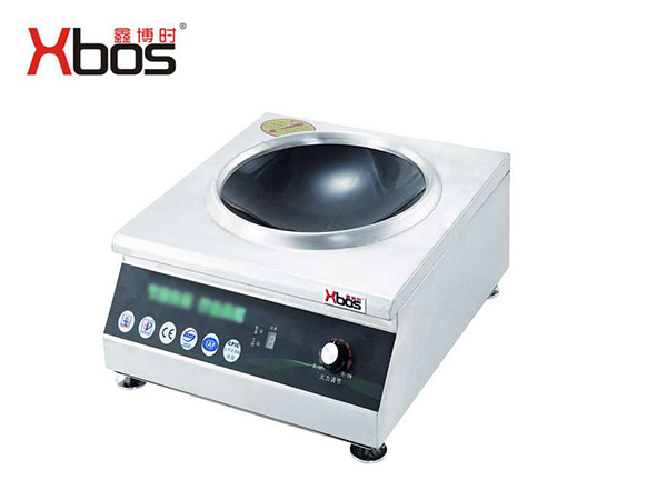 電磁臺式凹面小炒