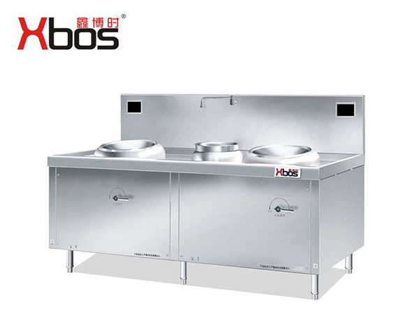 電磁雙頭雙尾小炒爐